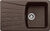 Гранитная кухонная мойка BLANCO - Nova 45 S - кофе (515015) ID:NL012758
